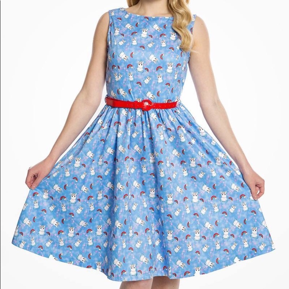 Lindy Bop Audrey - Baby Unicorns! Rainbows!